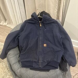 Navy Blue Carhartt Jacket